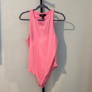 Forever 21 Pink Sleeveless Bodysuit